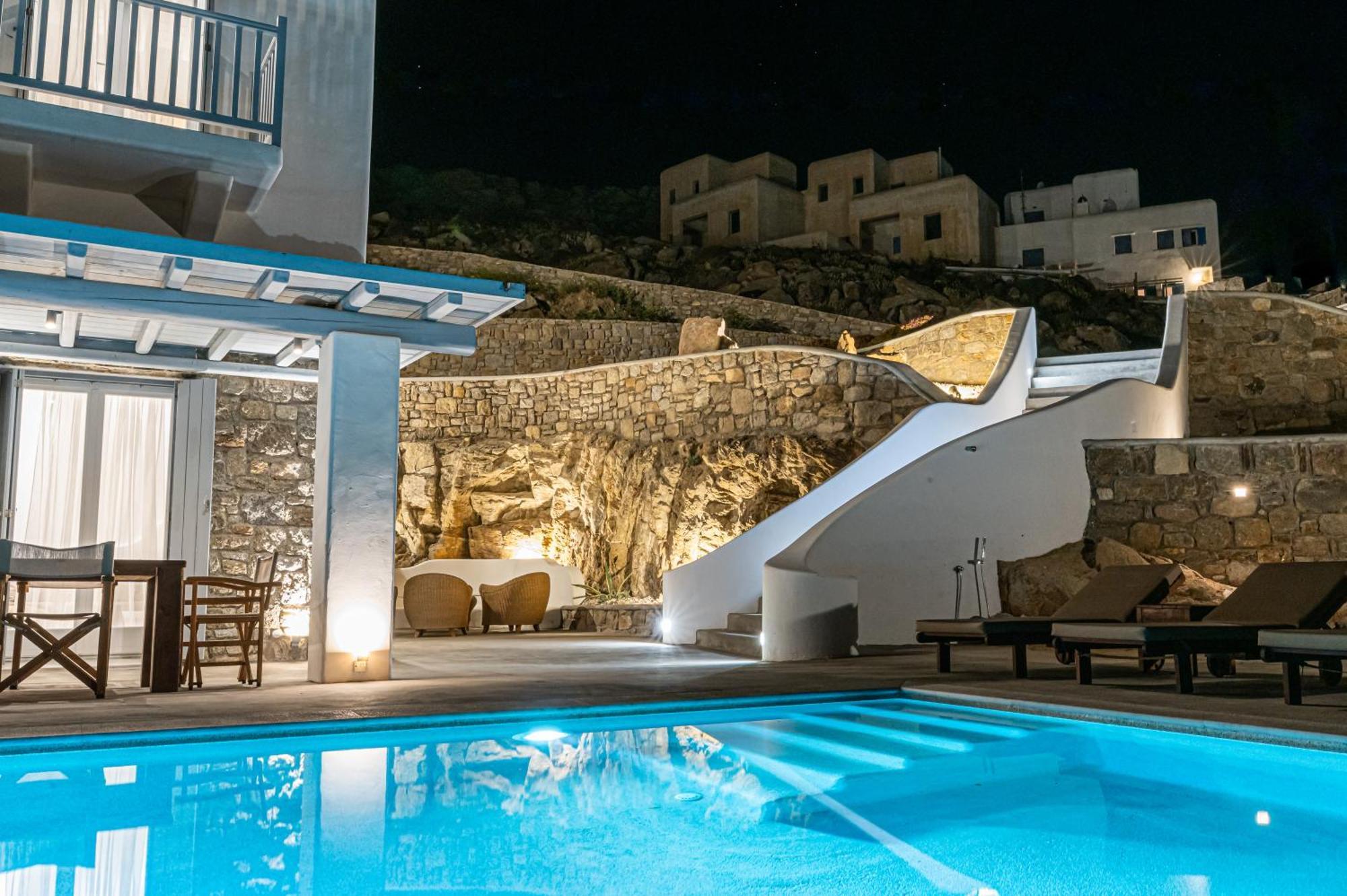 Carpe Diem Villas Mykonos ,Heated Pool! Ornos  Chambre photo
